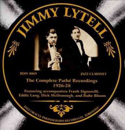 Jimmy Lytell - Complete Pathe Recordings (CD)