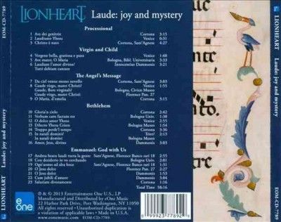 Laude:Joy and Mystery - (Import CD)