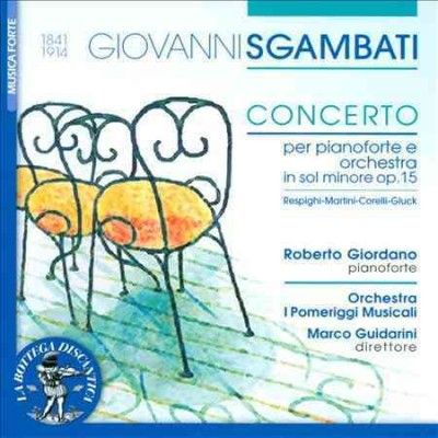 Sgambati:Cto for Piano and Orchestra - (Import CD)