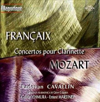 Orchestre Des Grande - Francaix/mozart: Clarinet Concerti (CD)
