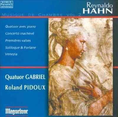 Roland Pidoux - Hahn: Chamber Music Vol 2 (CD)