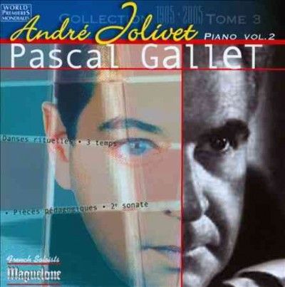 Pascal Gallet - Jolivet: Pieces Pour Piano Vol 2 (CD)