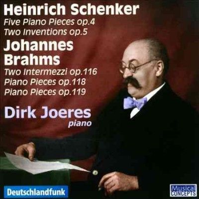 Heinrich Schenker: Five Piano Pieces, Op. 4/... (CD / Album)