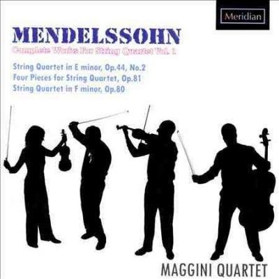 Mendelssohn:Complete Works Vol 1 - (Import CD)