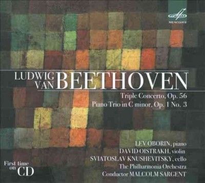 Ludwig Van Beethoven: Triple Concerto, Op. 56/... (CD / Album)