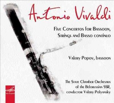 Antonio Vivaldi: Five Concertos for Bassoon, Strings... (CD / Album)