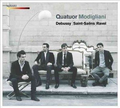 Quatuor Modigliani: Debussy/Saint-Saens/Ravel (CD / Album Digipak)