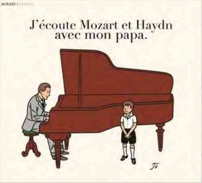 J'ecoute Mozart Et Haydn Avec Mon Pap - (Import CD)
