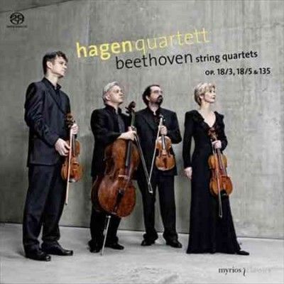 Beethoven: String Quartets, Op. 18/3, 18/5 &amp; 135 (SACD / Hybrid)