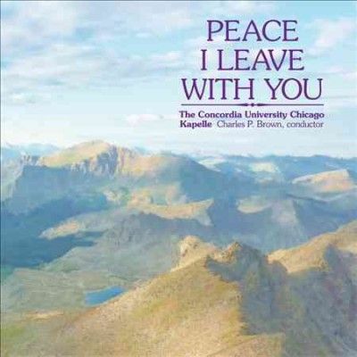 Charles P. Brown - Peace I Leave With You (CD)