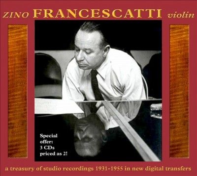 Zino Francescatti - Violin: Treasury Of Studio Recordings (CD)