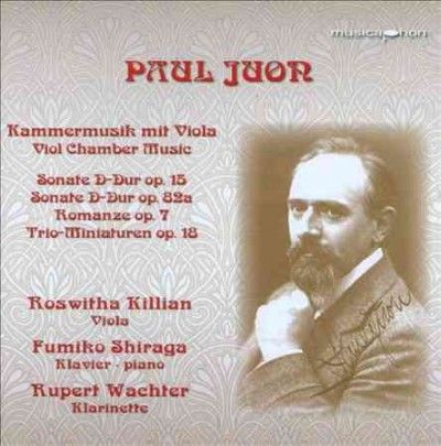 Roswitha Killian - Juon: Viol Chamber Music (CD)