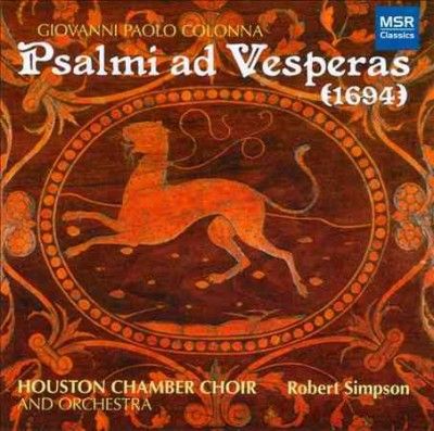 Houston Chamber Choi - Psalmi Ad Vesperas (CD)
