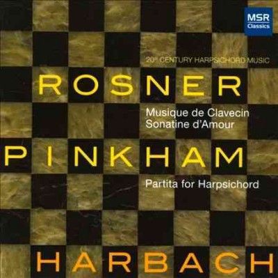 Barbara Harbach - 20th Century Harpsichord Music (CD)
