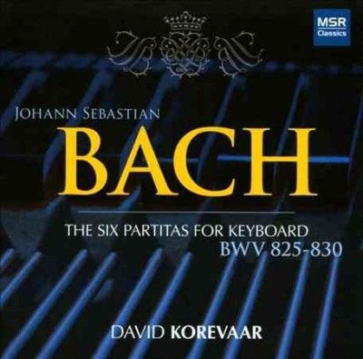 David Korevaar - Bach: Six Partitas For Keyboard (CD)