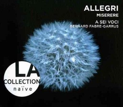 A Sei Voci - Allegri: Miserere (CD)