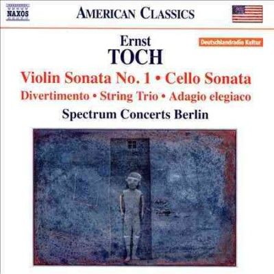 Frank S. Dodge - Toch: Violin Sonata No 1 (CD)