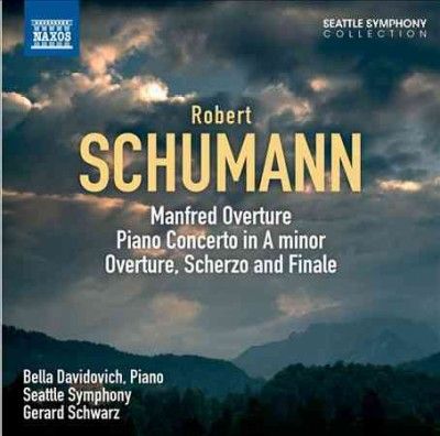 Bella Davidovich - Schumann: Manfred Overture Piano Cto I (CD)