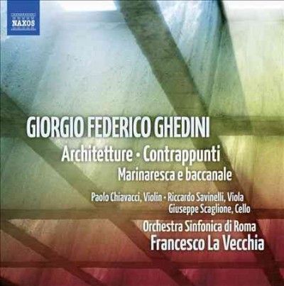 Orchestra Sinfonica - Ghedini: Architetture Contrappunti Mar (CD)