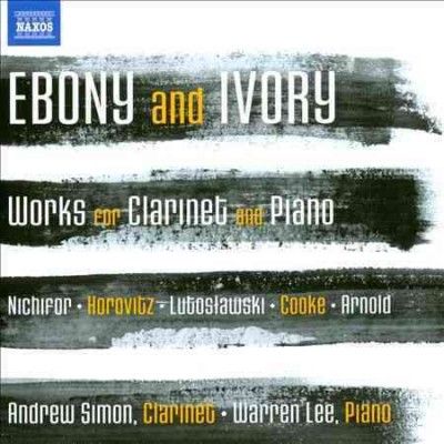 Andrew Simon - Ebony &amp; Ivory: Works For Clarinet &amp; Pi (CD)