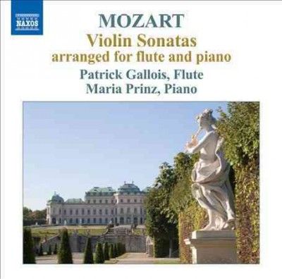 Wolfgang Ama Mozart - Mozart: Violin Sons Arr For Flute &amp; Pi (CD)