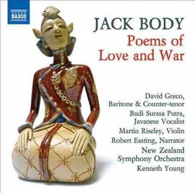 New Zealand Symphony - Body: Poems Of Love And War (CD)