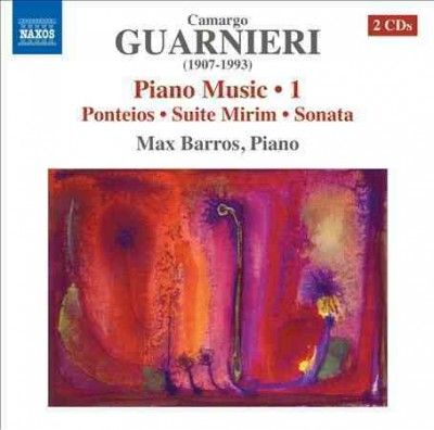 Max Barros - Guarnieri: Piano Music V1 (CD)