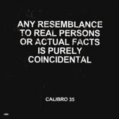 Calibro 35 - Any Resemblance To Real Persons Or Ac (CD)
