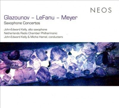 Glazounov/LeFanu/Meyer: Saxophone Concertos (CD / Album)