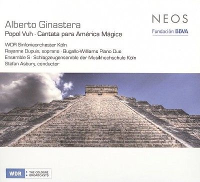 Rayanne Dupuis - Ginastera: Popol Vuh/cantata Para Amer (CD)