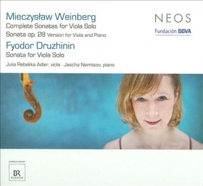 Julia Rebekka Adler - Weinberg/druzhinin: Comp Sonatas Viola (CD)