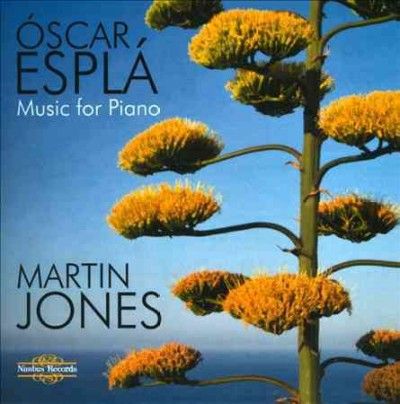 Martin Jones - Espla: Music For Solo Piano (CD)