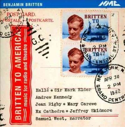 Benjamin Britten: Britten to America (CD / Album)