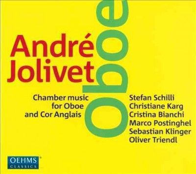 Andre Jolivet: Chamber Music for Oboe and Cor Anglais (CD / Album)