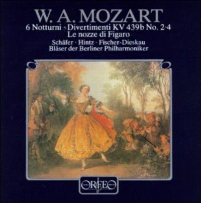 Blaser Der Berliner - Mozart: 6 Notturni/divertimenti 2 &amp; 4 (CD)