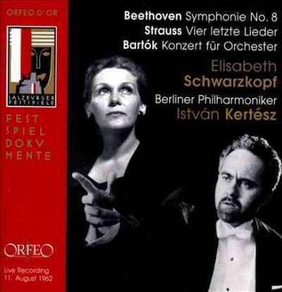 Beethoven: Symphonie No. 8/Strauss: Vier Letzte Lieder/... (CD / Album)