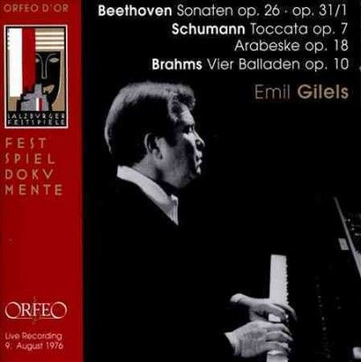 Beethoven: Sonaten, Op. 26/op. 31, No. 1/... (CD / Album)
