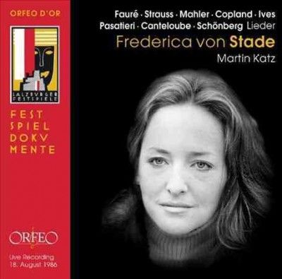 Frederica Von Stade: Fauré/Strauss/Mahler/Copland/Ives/... (CD / Album)