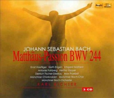 Munchner Chorknaben - Bach: Matthaus Passion Bwv 244 (CD)