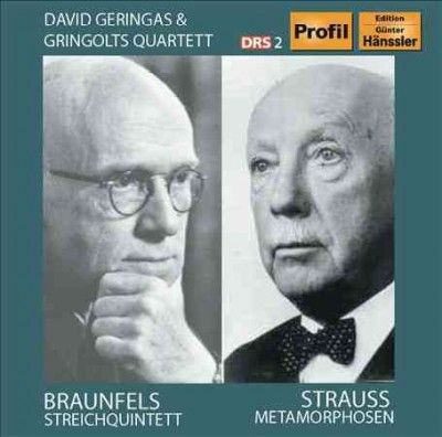 David Geringas - Braunfels/stauss: Streichquintett/meta (CD)