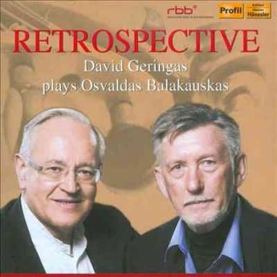 David Geringas - Retrospective: David Geringas Plays Oa (CD)