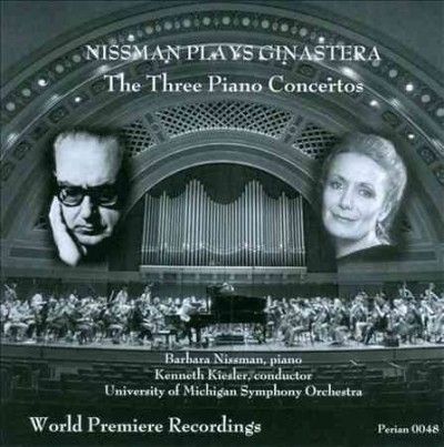 Barbara Nissman - Ginastera: Three Piano Concertos (CD)