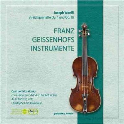 Joseph Woelfl: Streichquartette, Op. 4 Und Op. 10 (CD / Album)