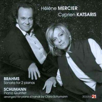 Brahms: Sonata for 2 Pianos/Schumann: Piano Quintet (CD / Album)