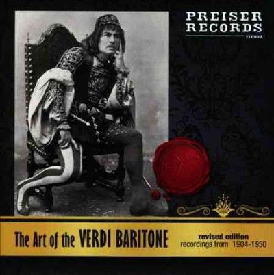 Art of The Verdi Baritone - (Import CD)