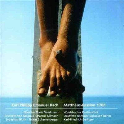 Carl Philipp Emanuel Bach: Matthaus-Passion 1781 (CD / Album)