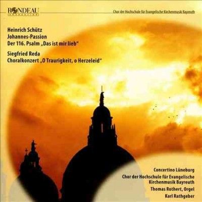 Heinrich Schutz: Johannes-Passion/... (CD / Album)