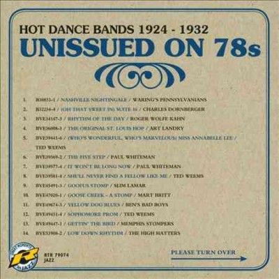 Unissued on 78s:V3 Hot Dance Ba 24-32 - (Import CD)