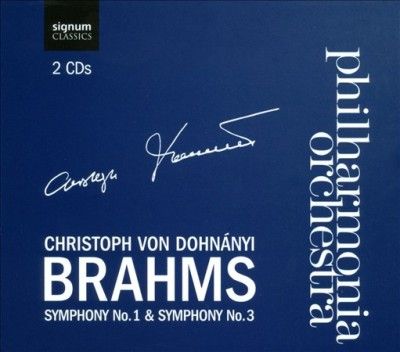 Philharmonia Orchest - Brahms: Symphony Nos 1 &amp; 3 (CD)
