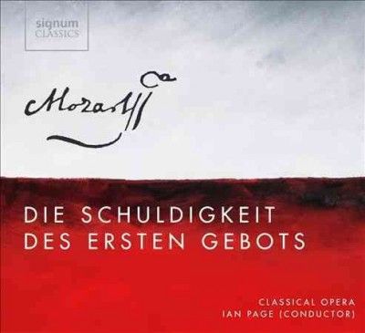 Classical Opera Comp - Mozart: Die Schuldigkeit Des Ersten Ge (CD)
